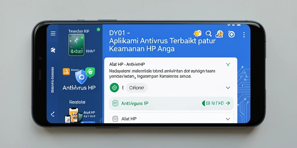 Tampilan antarmuka DY01 yang menarik dan mudah digunakan.